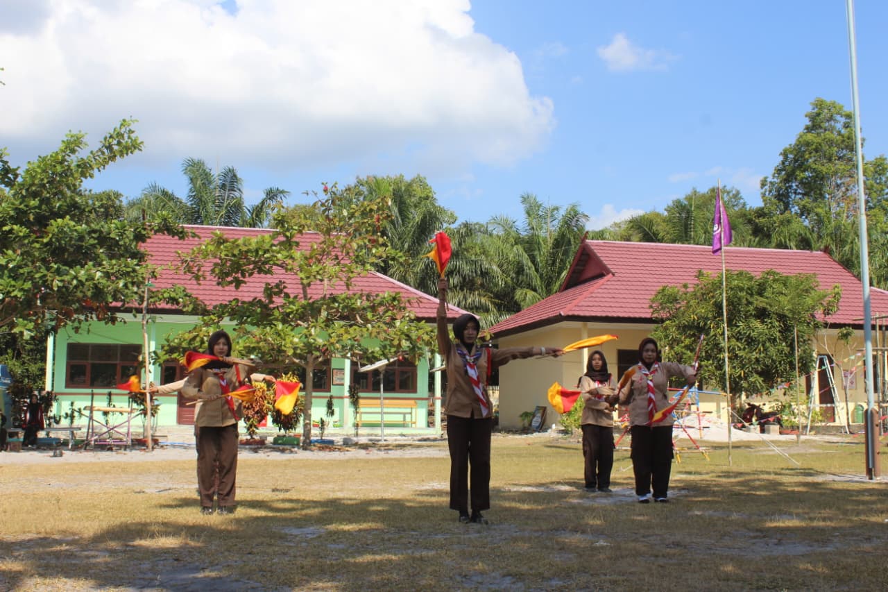 Tamu Ambalan SMAN 1 Kotawaringin Lama Berlangsung Meriah dan Lancar