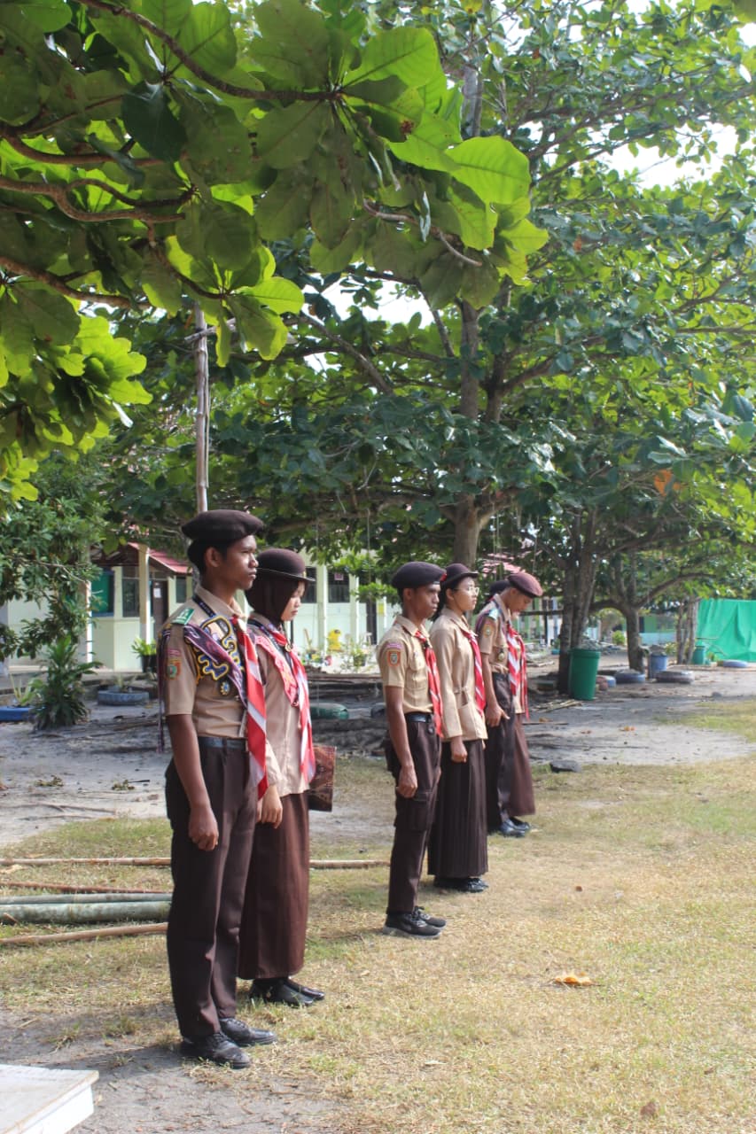 Tamu Ambalan SMAN 1 Kotawaringin Lama Berlangsung Meriah dan Lancar
